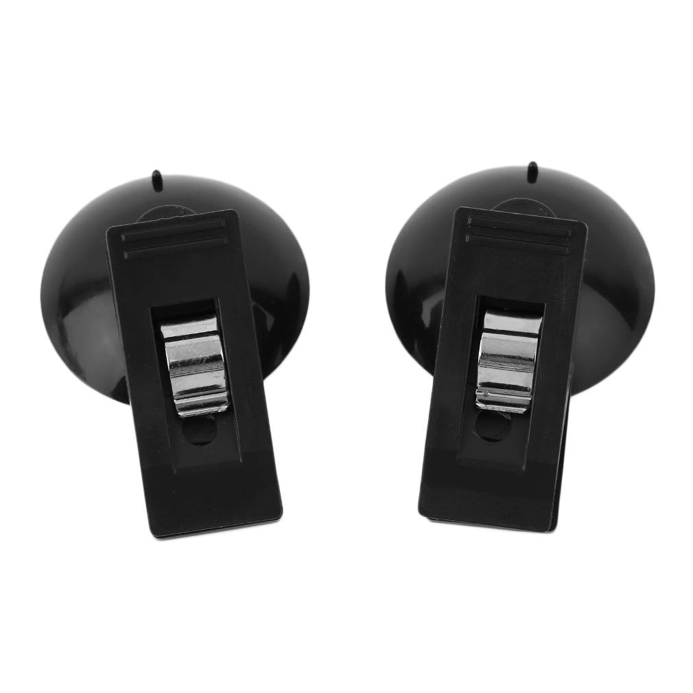 2pcs Universal Car Suction Cup Plastic Clips Auto Fasteners For