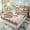Cream Teal, variant on Erosebridal Cartoon Ocean Animal Print Zipper Full Size Comforter Sets with Fitted Sheet and 2 Pillowcases,Cute Whale Crab Star Accent Zipper Bedding Set,Mint Ivory,4pcs,Reversible