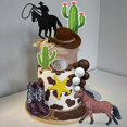thumbnail image 4 of Gorro de vaquero KEEPARTY de Cake Toppers, 34 unidades, para fiestas, 4 of 6