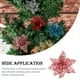 thumbnail image 3 of Billuyoard Navidad cabeza de flor artificial fiesta vacaciones año nuevo boda casa de campo oficina comedor café decoración falsa ornamento Kits de decoración para fiestas Rosado, 3 of 6