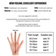 thumbnail image 2 of Goalkeeper gloves Football gloves orange 9, 2 of 6