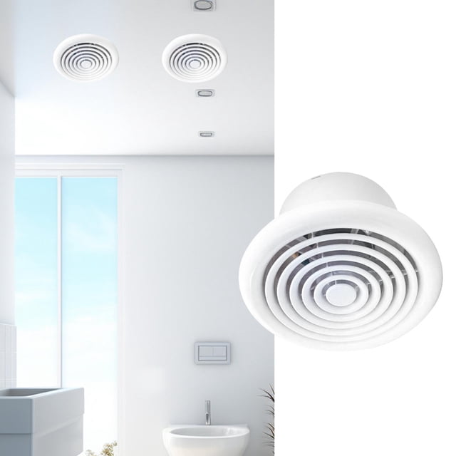 Extractor de aire BLESIY Extractor impermeable de alta velocidad para baño y cuarto de lavado