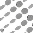 thumbnail image 3 of Inteprter Lentejuelas Cortina Festival Fiesta Suministros PVC Lentejuelas Cortinas Interior Decorativo DIY Boda Suministros Kits de decoración para fiestas plata, 3 of 5