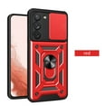 thumbnail image 1 of Tarise Case for Samsung Galaxy S23+ 5G, Galaxy S23 Plus 5G Phone Case with Slide Camera Cover, Kickstand Heavy Duty Rugged Shockproof Military Grade Case Cover for Samssung S23 Plus 5G 6.6", Red, 1 of 9