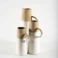 thumbnail image 5 of Mercana Hindley I Small Two-Toned White/Natural Ceramic Jug, 5 of 5