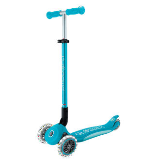 Globber Go Up Deluxe Scooter with Lights, Lime Green - Walmart.com