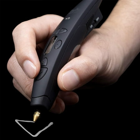 3Doodler - PRO+ 3D Printing Pen (2023), Design Tool for Creative Professionals, 3D Pen Set for Adults -Includes Specialty Materials - Black