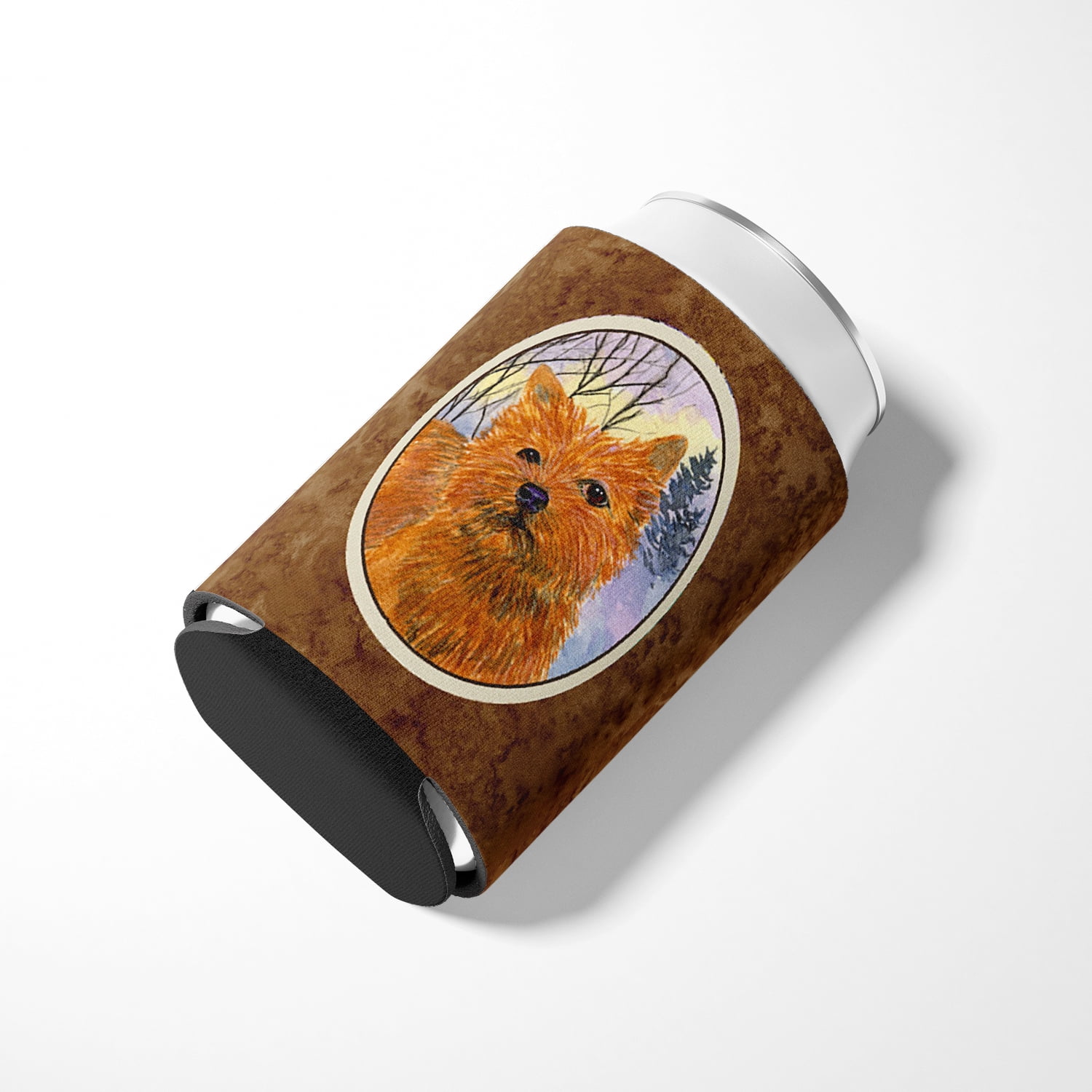 Caroline's Treasures SS1012CC Norwich Terrier Can or Bottle Hugger, Can Hugger, multicolor