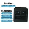 thumbnail image 2 of Interruptor del elevalunas eléctrico del lado del conductor Interruptor de control maestro del elevalunas eléctrico 1C0959855 Reemplazo para Volkswagen Beetle 1998-2010, 2 of 10