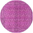 thumbnail image 1 of Ahgly Company Indoor Round Persian Pink Traditional Area Rugs, 3' Round, 1 of 4