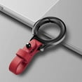 thumbnail image 2 of BQLQBQLQ Creative Metal Leather Key Chain Keychains Car Keyring Keychain Holder G [{, 2 of 8