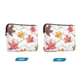 thumbnail image 7 of FORMRS 13"-13.3" Laptop Sleeve Protective Case Soft Carrying Quilted Computer Bag Cover, White Autumn Leaves, 7 of 7