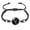 Black Cancer, variant on Zodiac Signs Spirit Bracelets for Women Men Couples Handmade Woven Rope Adjustable Bangles Wristband Constellation Sign Horoscope Red Black Jewelry Red Gemini