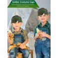 thumbnail image 4 of Casco de camuflaje de plástico Cotiny Kids Army para Halloween, 4 of 7
