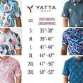 thumbnail image 2 of YATTA GOLF Standout Performance Golf Polo Shirts – Men’s – Pina Colada – S, 2 of 3