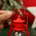 thumbnail image 5 of Christmas Hanging Lanterns,Vintage LED Battery-Operated Xmas Lantern,Portable Home Decoration,Flameless Electronic Candle Lamp, 5 of 7