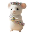 thumbnail image 1 of zhangmingg Handmade Bunny Rabbit Animal Figurine Cute Easter Decoration for Home Desktop Ornament and Tiered Tray Display, 1 of 4