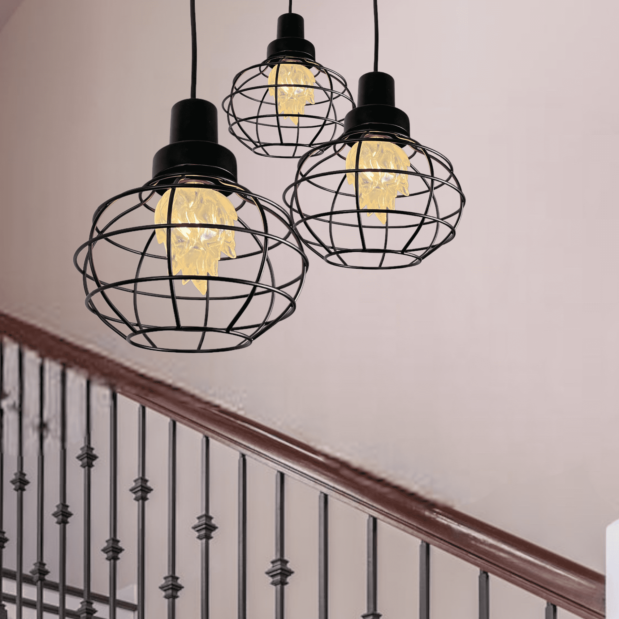 Flame LED Light Bulb, Non-Flickering, 3D Epoxy Resin Fire, Dimmable, 40Watt, 120V, E26 base