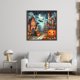 thumbnail image 3 of Hilo Algodón Ecológico Bordado Punto Cruz Casa Halloween Con 11CT 50x50cm, 3 of 9