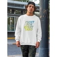 thumbnail image 2 of Fight For Every Yard! Sweatshirt Men -Image by Shutterstock, Male Medium, 2 of 4