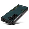 thumbnail image 4 of Allytechgroup Galaxy Z Fold6 Case, Premium PU Leather Slim Fit Shockproof Anti-Scratch Bumper Phone Case Cover for Samsung Galaxy Z Fold 6, Green, 4 of 7