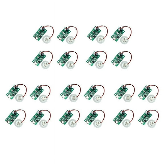 20Pcs 20MM Ultrasonic Mist Maker Fogger Atomizer Transducer Atomizer Film Plate Accessories Humidifier Rubber Gasket