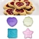 thumbnail image 2 of 4 unids/set molde para galletas, molde decorativo de plástico con forma de dibujos animados respetuoso con el medio ambiente para Cocina, 2 of 5