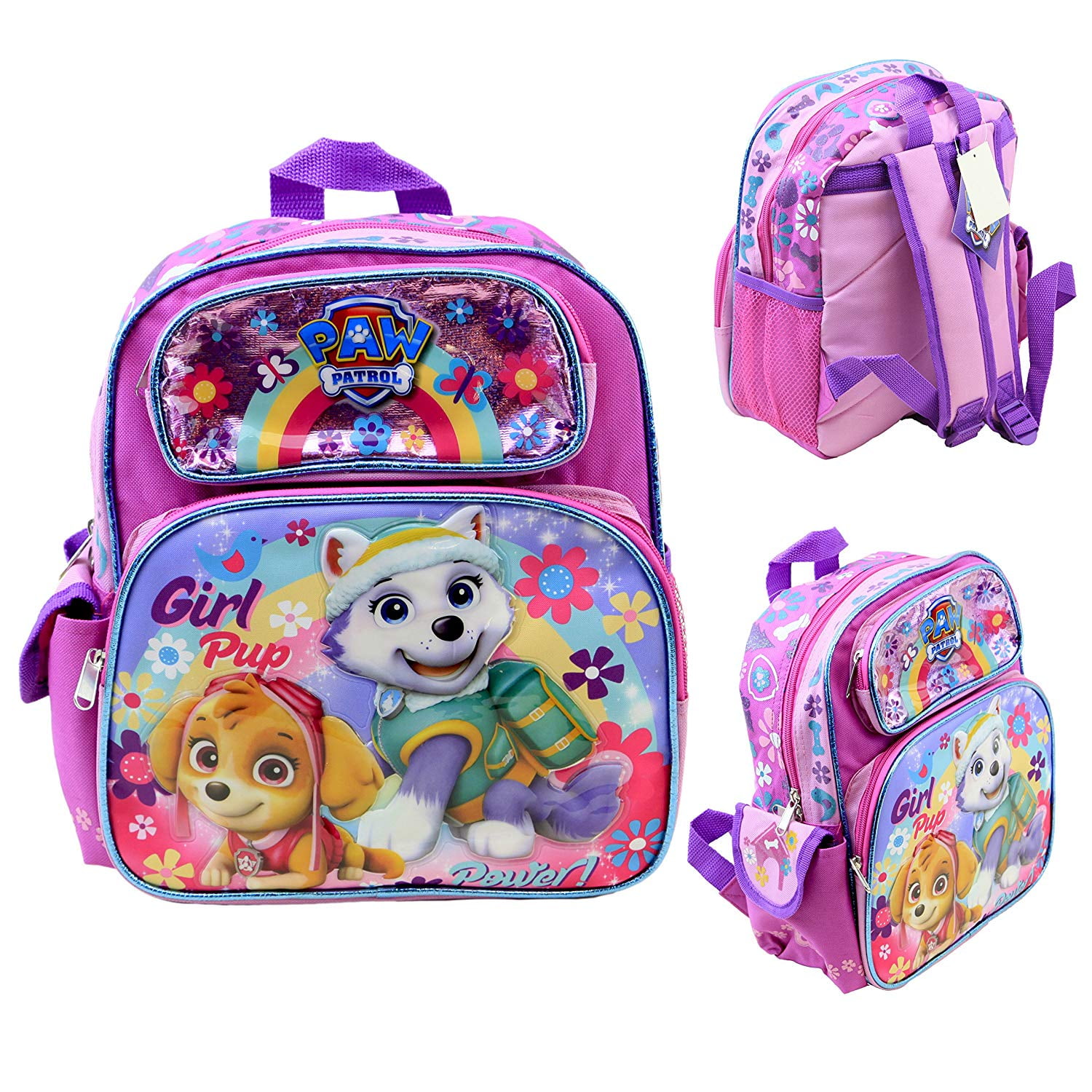 paw patrol backpack set