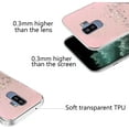thumbnail image 5 of Compatible with Samsung S9 Plus Case Glitter Clear Green,Phone Samsung Galaxy S9 Plus Case Silicone Transparent Soft TPU Women Girls Shockproof Protective Slim Cover (Pink), 5 of 13