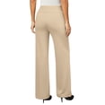 thumbnail image 6 of Yoga Dress Pants for Women High Waisted Stretchy Comfy Work Pants Business Casual Office Yoga Pant with Pockets Khaki L, 6 of 6