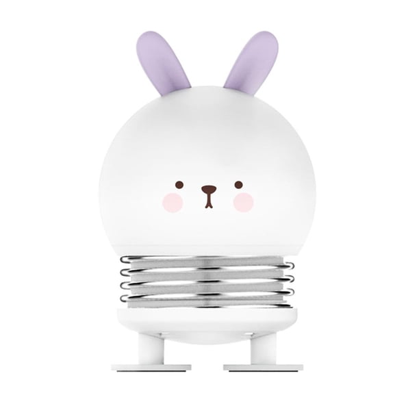 Luz De Noche De Animales De Primavera Led Recargable Por Usb Para Niños, Regalo Para Niños, Lámpara Decorativa De Animales De Dibujos Animados, Mesita De Noche, Dormitorio, Sala De Estar Kearding HA026420-02