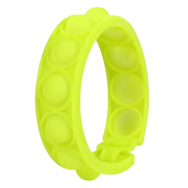 Fidget Toys For Children Antistress Push Bubble Squishy Anti Stress Ball, Color Wristband Sensory Simple Dimple Game For Kids Girls Gong Bohan unisex