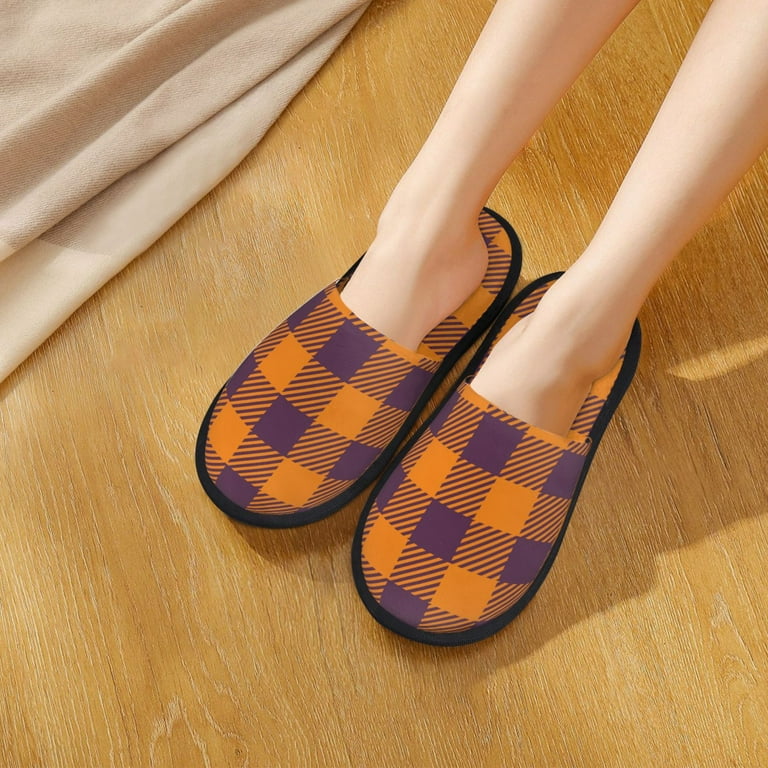 Buffalo plaid slippers walmart outlet
