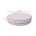 thumbnail image 2 of Covers & All Round Cushion Cover, Weather & UV Resistant Water Repellant Protector for Patio Outdoor Seats Chairs Porch Living Room Decor, with Zippers (22" Diameter X 5" H), 2 of 9
