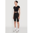 thumbnail image 4 of Womens Seamless Crew Neck Cropped Top, 4 of 5
