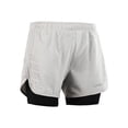 thumbnail image 3 of Lixada Men's 2-in-1 Running Shorts Quick Drying Breathable Active Training Exercise Jogging Cycling Shorts with Longer Liner, 3 of 7