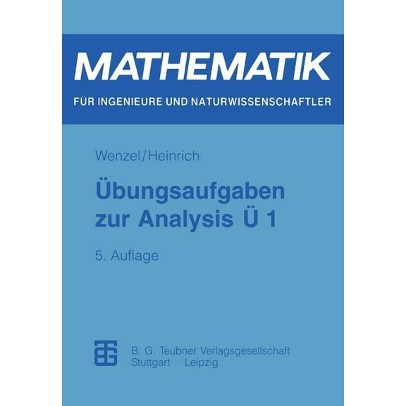Übungsaufgaben Zur Analysis Ü 1, (Paperback)