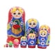 thumbnail image 4 of Muñeca rusa,Muñecas matrioska de madera de 10 niveles,Conjunto de muñecas rusas apilables para niños,Muñecas rusas Matrioska de madera apilables,Muñecas rusas tradicionales de anidación, 4 of 9