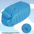 thumbnail image 3 of Bañera inflable Baby Shower Bañera para niños pequeños con inflador y tapa de boca para bebés, recién nacidos, niños pequeños, niños y niñas TUNC Sencillez, 3 of 5