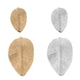 thumbnail image 4 of KLKCMS Collier Pendentif DIY Breloques Feuilles Perles de Fabrication de Bijoux Médaillon - Or, S S, 4 of 9