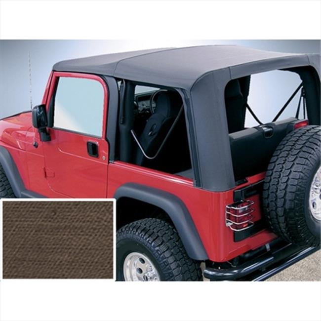 XHD Soft Top, Khaki, Clear Windows, 97-06 Jeep Wrangler TJ |  Walmart Canada