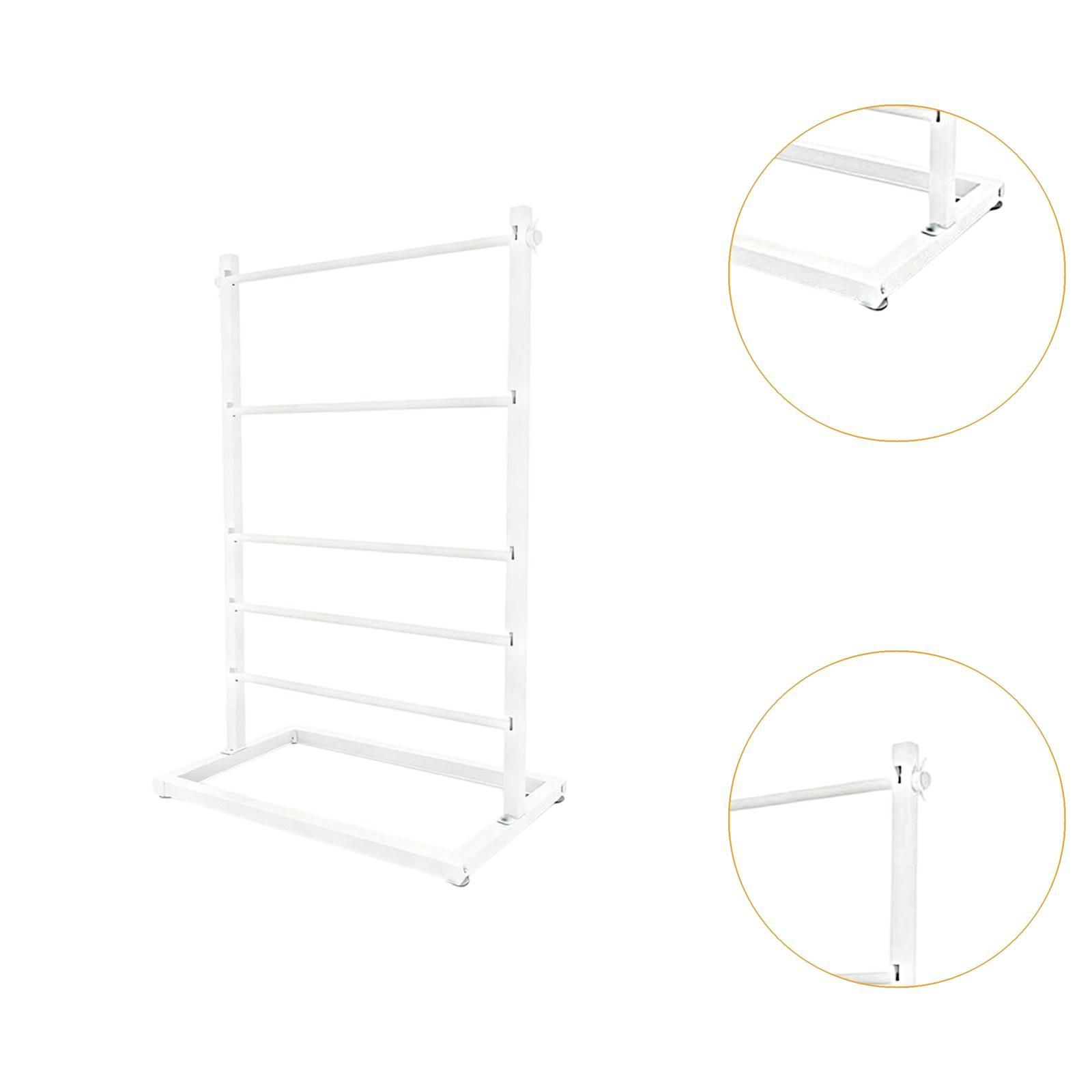 Ribbon Rack Storage Stand Display Shelf Large Capacity Metal Construction Ideal for Flower Shop Use