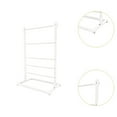 thumbnail image 2 of segolike Ribbon Organizer 5 Layer Ribbon Rack for Retail Shop Flower Store Craft Room White, 2 of 7