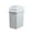 White 2, variant on BAOQIN Kitchen Trash Can with Lid&nbsp;Bathroom Trash&nbsp;Plastic Garbage Can with Lid, Waste Basket,Trash Bin&nbsp;For Dorm, Outdoor, Bathroom, Living Room, Office, Kitchen, Bedroom （White 2)