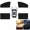 black, variant on Generic 4-Piece Magnetic Car Window Sunshade - Full Blackout/Color Film, Easy Install