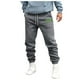 thumbnail image 1 of Pantalones deportivos holgados de punto para hombre, para otoño-invierno, estilo urbano, 1 of 4