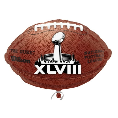Super Bowl XLVIII (48) NYNJ 2014 NFL 31" Football Foil Balloon
