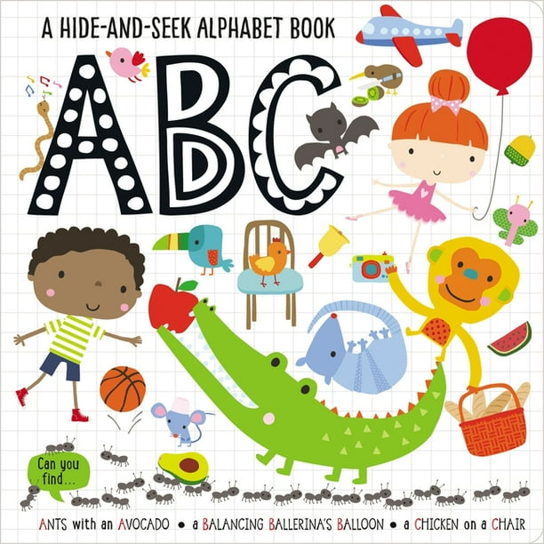 Hide And Seek Hide And Seek Abc Board Book Walmart Com Walmart Com