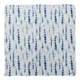thumbnail image 4 of Bimba Blue Print Shibori Printed Pure Silk Scarf For Hair Neck Head Bandanas For Women 40 x 40 Inches, 4 of 6