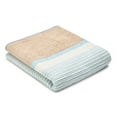 thumbnail image 2 of Decorative Cotton Blend Soft Throw Blanket for Bed, French Riviera, 50X70 inches, 2 of 3
